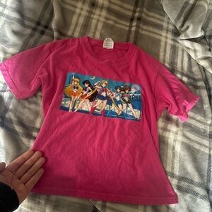 Pink Graphic Kids T-Shirt